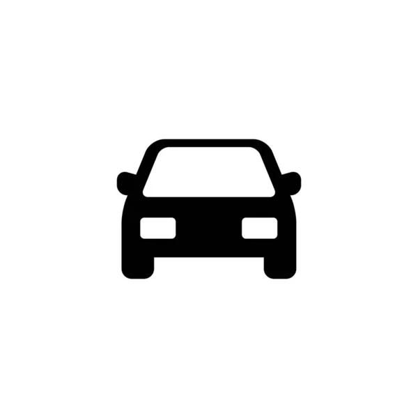 Car Front Simple Icon — Stock Vector