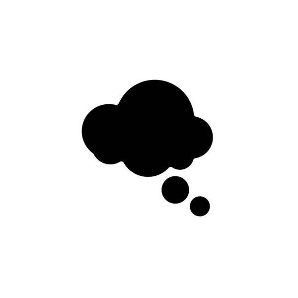 クラウドアイコンのロゴで夢を見る — ストックベクタ