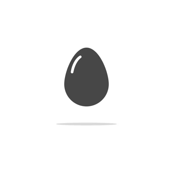 Logotipo Egg Icon Aislado Sobre Fondo Blanco — Vector de stock