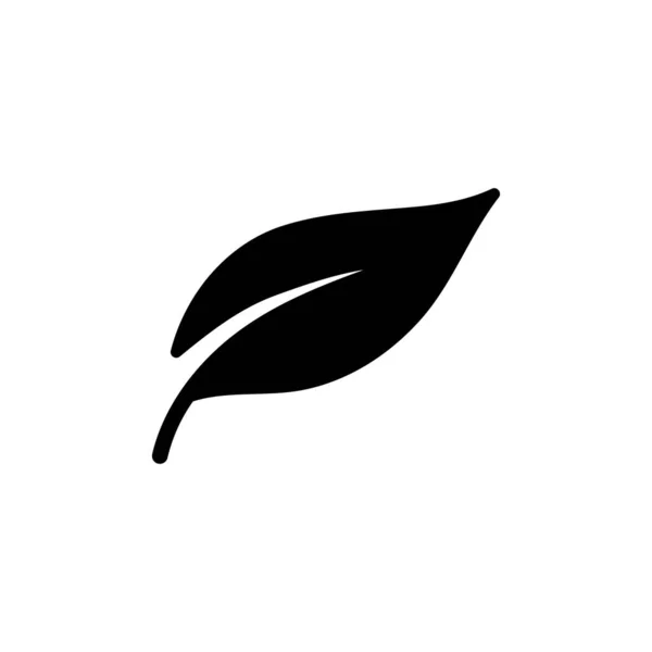 Leaf Icon Vector 사이트 컴퓨터 모바일 — 스톡 벡터