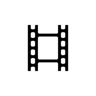 Film şeridi simgesi vektörü