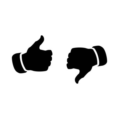 Simge vektörünü sevmek ve sevmemek