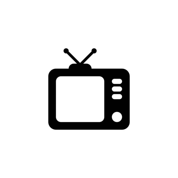 Διανυσματική Εικόνα Τηλεόρασης Σύμβολο Για Την Ιστοσελίδα Υπολογιστής Και Κινητό — Διανυσματικό Αρχείο