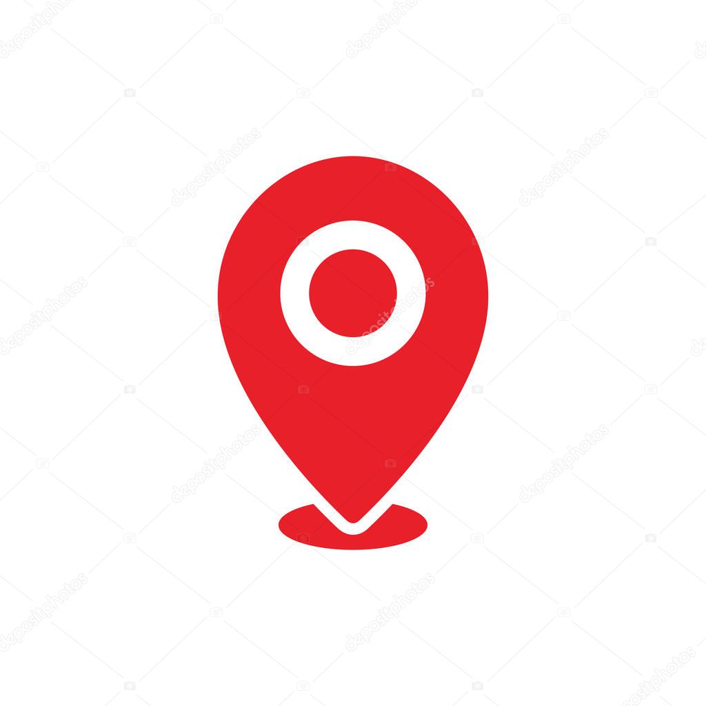 Pin Maps Location icon symbol vector