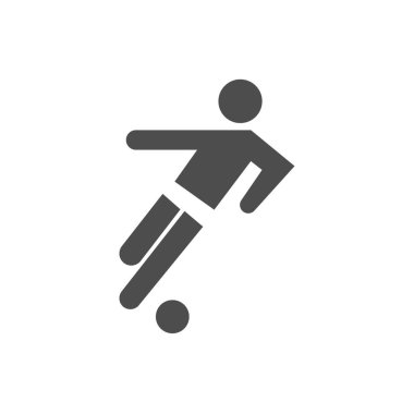 Futbol simgesi vektörü oynanıyor