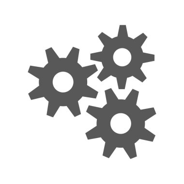 Üç vites simgesi vektörü