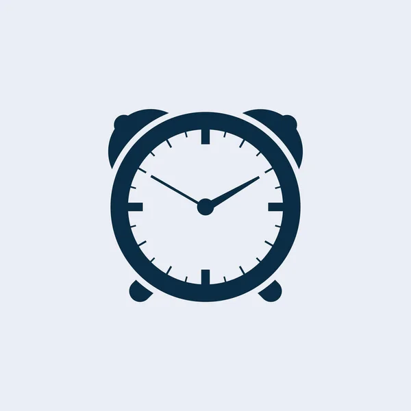 Ícone Tempo Vetor Ícone Relógio — Vetor de Stock