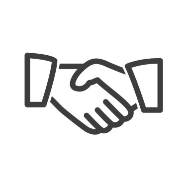 Anlaşma El sıkışma satırı simgesi