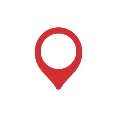 Web sitenizin tasarımı için harita pin sembolü