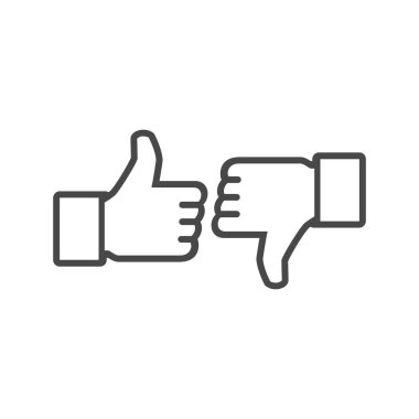 Başparmak yukarı ve Başparmak aşağı simgesi