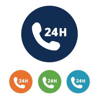 Kişi telefon arama simgesi logosu