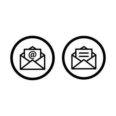 E- posta simgesi. Web siteniz için ileti