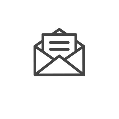 ileti ana hatları simgesi vektörü