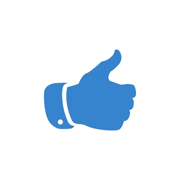 Thumbs Simple Icon Logo — Stock Vector