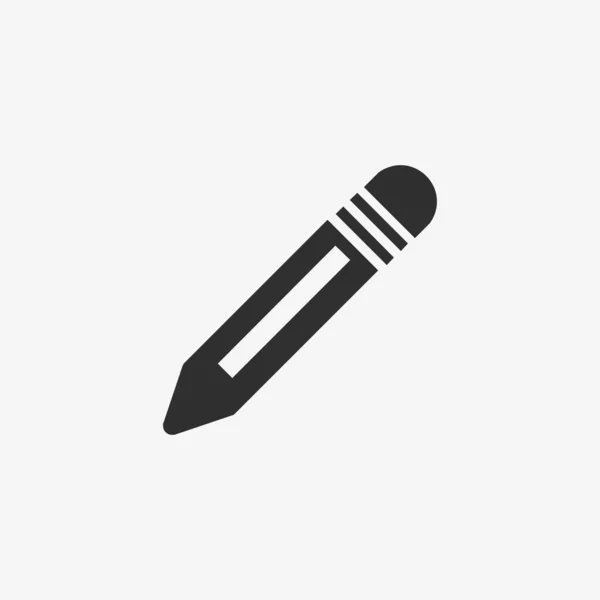 Pencil Office Icon Symbol Vector — Stock Vector
