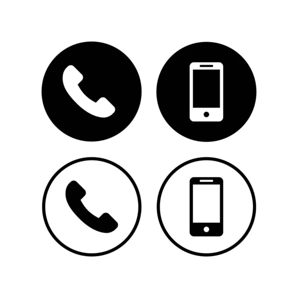 Telefoon Icon Mobiele Telefoon Smartphone Apparaat Gadget — Stockvector