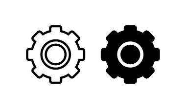 Ayarlar Çalışma Aracı Simgesi Vektörü