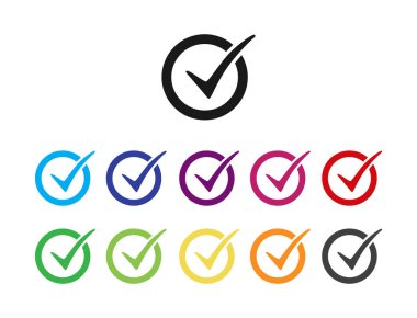 İşaret düğmesi simgesi setini kontrol et