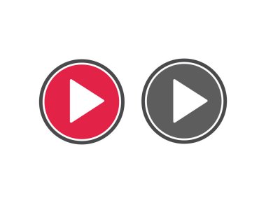 Vektör simgesi video oynatıcı 10 EPS