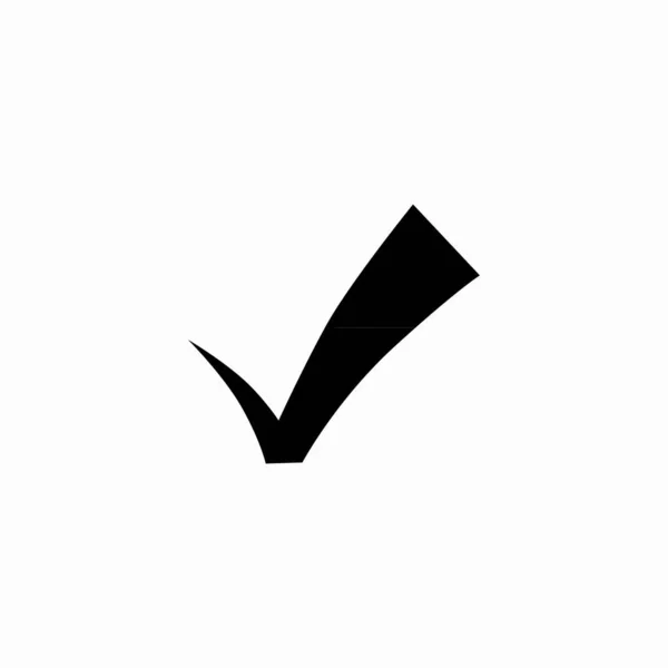Černý Symbol Značky Vektorová Ilustrace — Stockový vektor