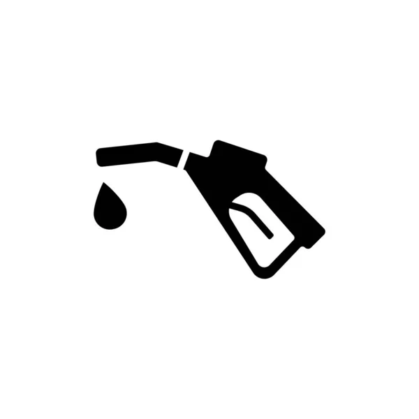 Ugelli Pompa Benzina Icona Logo — Vettoriale Stock