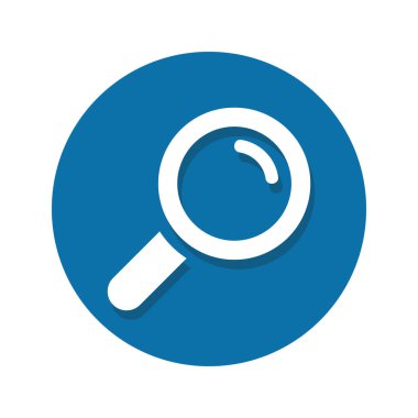 Büyütme cam vektör illüstrasyonu EPS10