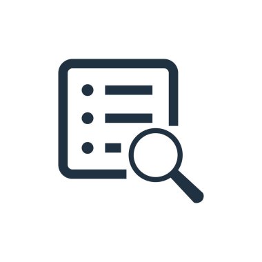 Büyüteçli belgenin piktografı