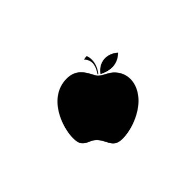 soyut elma simgesi logosu