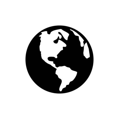 dünya vektör simgesi