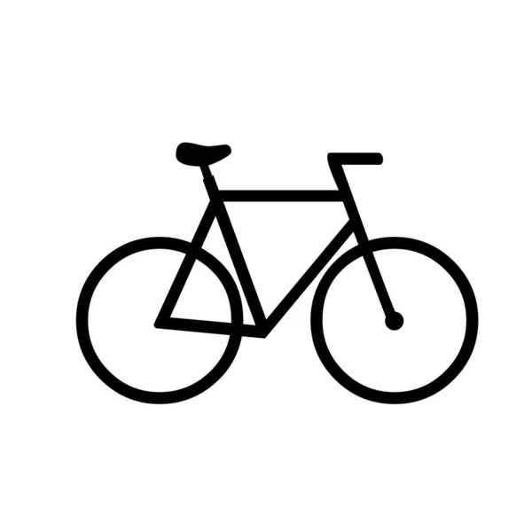 Vector Bicicleta Icono Logo — Vector de stock