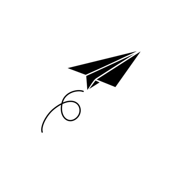 Symbol Wektora Telegramu Izolowany Białym Tle — Wektor stockowy
