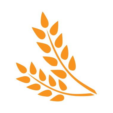 beyaz arkaplanda tarımsal simge logosu