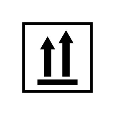 Beyaz arkaplanda çift ok simgesi izole edildi