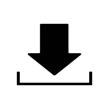 Beyaz arkaplanda simge logosu indir