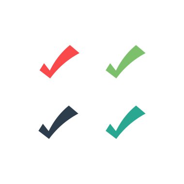 Simge vektörünü işaretle. Web sitesi Bilgisayar ve mobil vektörü sembolü