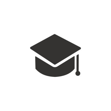 university student cap Icon vector. symbol for web site Computer and mobile vector