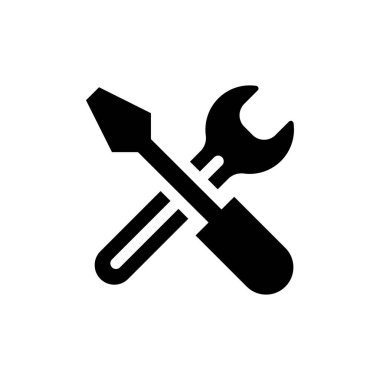 setting Icon vector. symbol for web site Computer and mobile vector