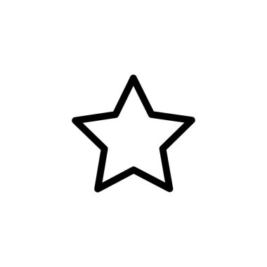 star outline icon logo