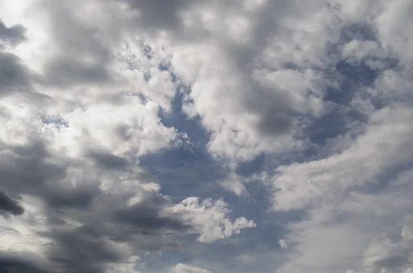 Kumulativ Bild Stormig Himmel Regnigt Väder Sky Bakgrund — Stockfoto
