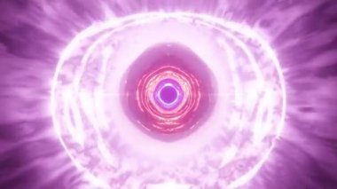 Enerji tüneli. Soyut portal. Renkli girdap!.