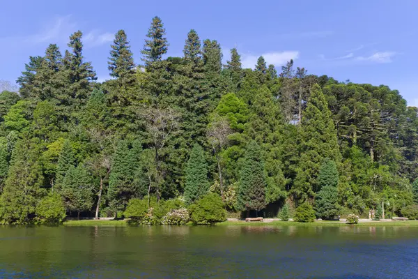 Jezero Lago Negra v Gramado — Stock fotografie