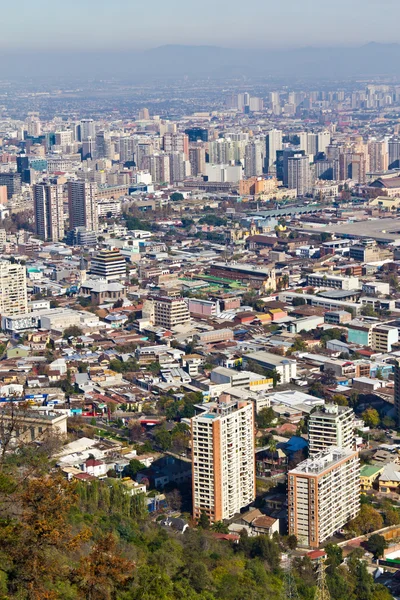 Сантьяго видом на місто — стокове фото