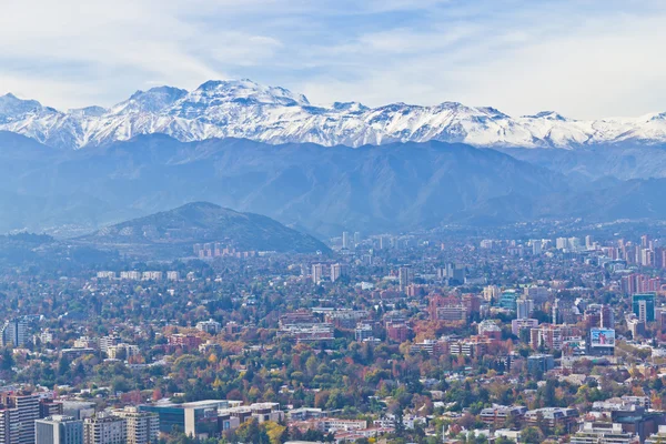 Santiago city view — Stock Photo, Image