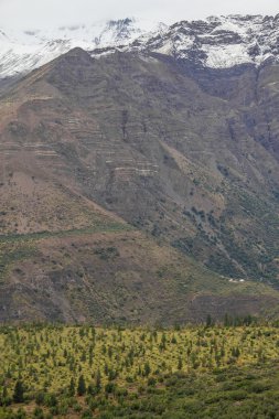 San Alfonso vadi, dağ iz