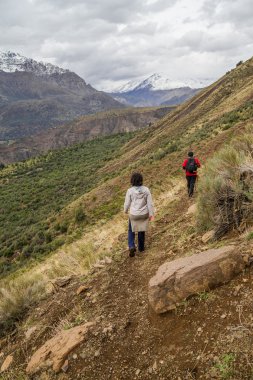 San Alfonso vadi, dağ iz