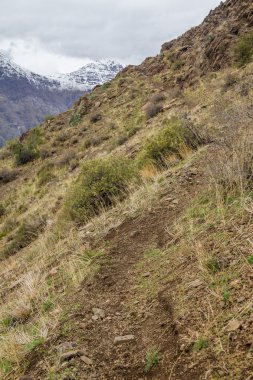 San Alfonso vadi, dağ iz