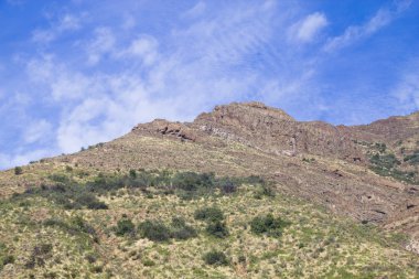 San Alfonso vadi, dağ iz