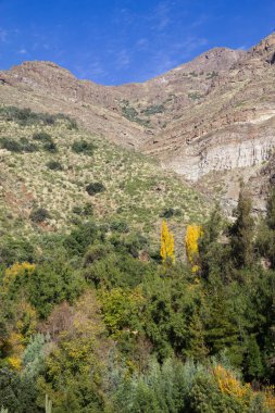 San Alfonso vadi, dağ iz