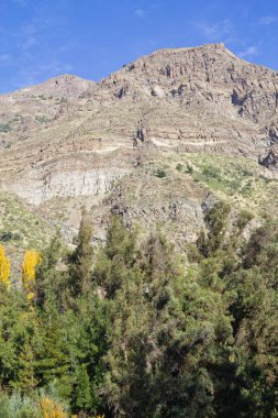 San Alfonso vadi, dağ iz