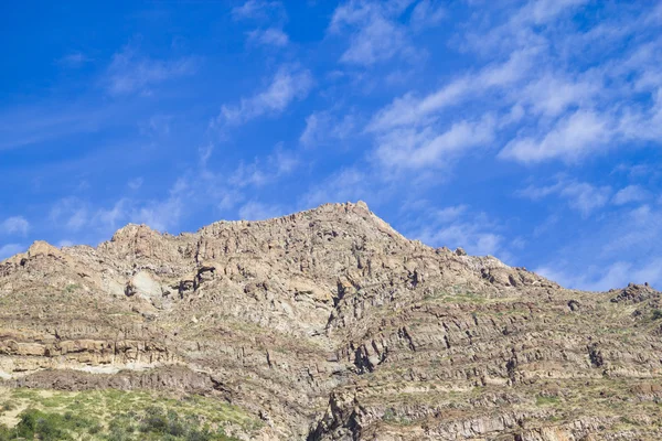 San alfonso tal, weg in den bergen — Stockfoto